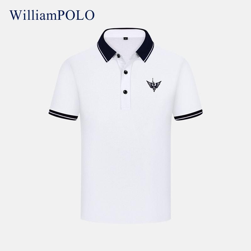 Áo Polo mới mùa hè của WilliamPOLO cho nam giới, kiểu dáng đơn giản và thời trang.
