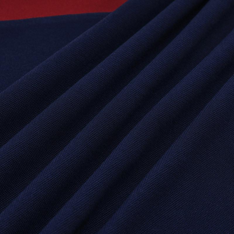 Áo Polo ngắn tay nam mùa hè của Paul đồ hàng hiện hữu vải cổ lỗ vằn.