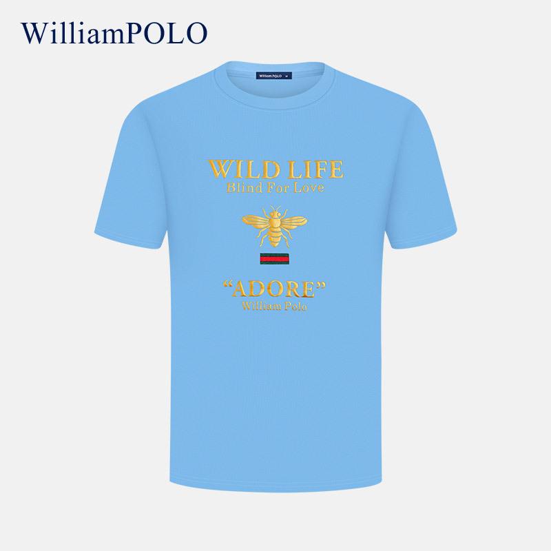 Áo thun Polo nhẹ thương mại nam giữa hè WilliamPOLO.